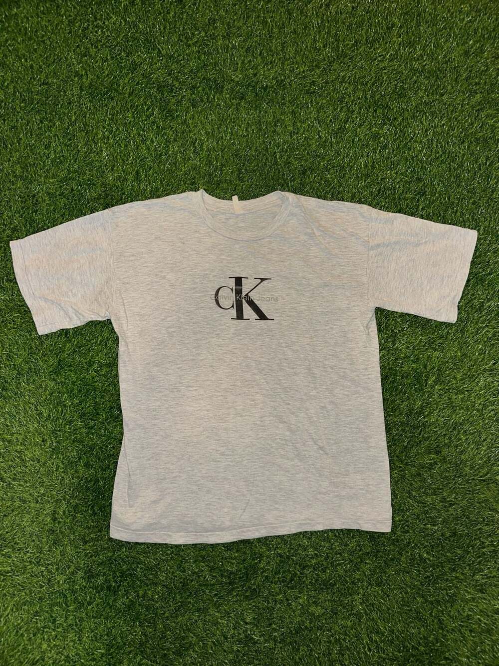 Calvin Klein Jeans T-Shirt Heather Grey Logo